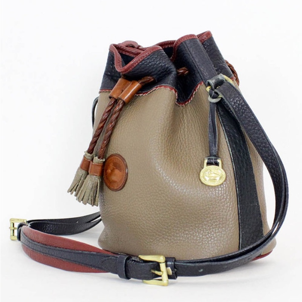 Dooney & Bourke Tricolor Bucket Bag